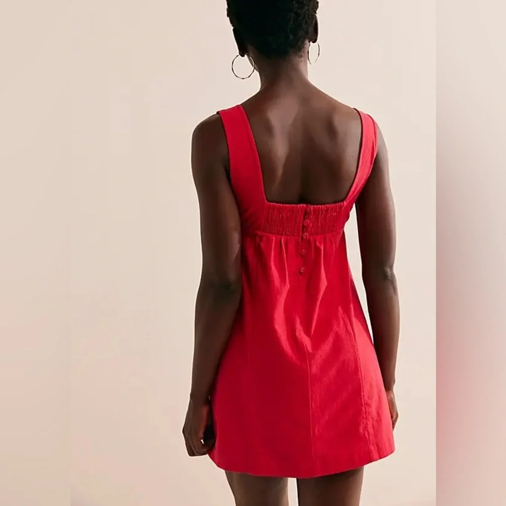 FREE PEOPLE Vivian Mini - Barbados Cherry Combo NWOT size L - Picture 2 of 3